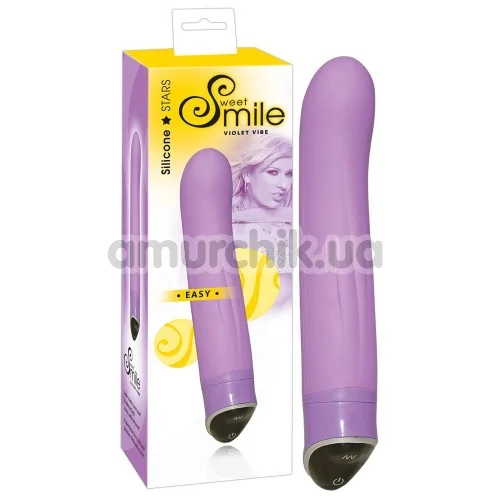 Вібратор Smile Easy, фіолетовий