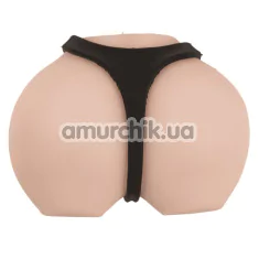 Іграшка-антистрес Сідниці в чорних трусиках Squeeze Cheeky Bum, тілесна - Фото №1
