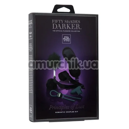 Бондажний набір Fifty Shades Darker Principles of Lust Romantic Couples Kit, чорний