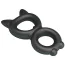 Эрекционное кольцо Crazy Bull Super Soft Silicone Toran, черное - Фото №4