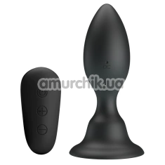 Анальна пробка з вібрацією MR Play Super Rower Vibrating Anal Plug, чорний - Фото №1