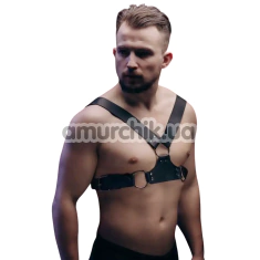 Портупея мужская Candy Hero Р10 Leather, черная - Фото №1