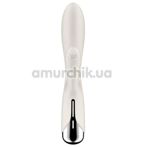 Вибратор c ротацией Satisfyer Spinning Rabbit 1, белый