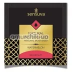 Лубрикант Sensuva Natural Water-Based Watermelon - арбуз, 6 мл - Фото №1