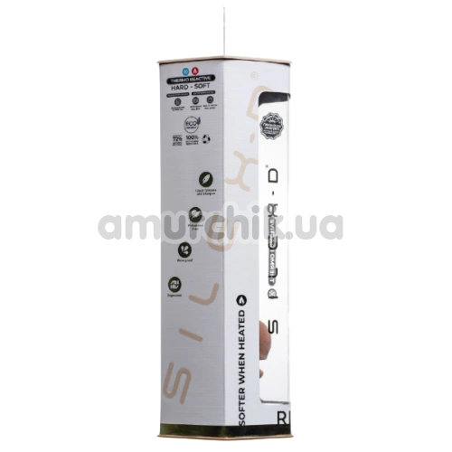 Фалоімітатор Silexd Supreme Edition Real Skin Model 1 Size 8, тілесний