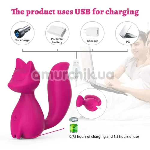 Вибратор Odeco Every Night Toys Doris, розовый