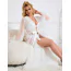 Пеньюар Star Night Sensual Ruffle Night Robe, белый - Фото №16
