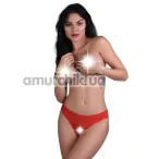 Трусики Daring Intimates Nicolette Crotchless Panty, червоні - Фото №1