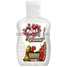 Лубрикант Wet Flavored Kiwi Strawberry 42g - Фото №1