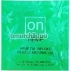 Возбуждающее масло Sensuva On Female Arousal Oil Hemp, 0.5 мл - Фото №1