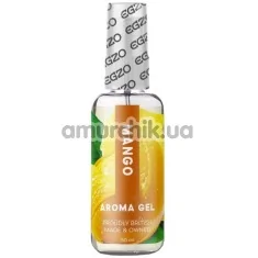 Оральный лубрикант EGZO Aroma Gel Mango - манго, 50 мл - Фото №1