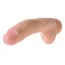 Фаллоимитатор King Cock Plus Dual Density With Balls, 25.4 см телесный - Фото №9