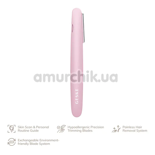 Триммер Geske Precision Trimmer 4 in 1, светло-розовый