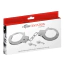 Наручники Fetish Tentation Enjoy Pain Adjustable Metal Wrist Cuffs, срібні - Фото №4