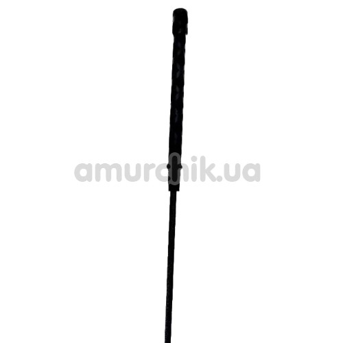 Стек DS Fetish Leather Riding Crop Whip, черный