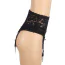 Комплект Star Night High Waisted Vintage Garter Set, черный: трусики-стринги + пояс для чулок - Фото №6