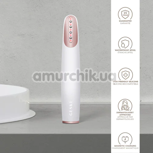 Лифтинг-массажер для лица Geske Skin Firming Wand 7 in 1, кремовый