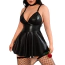 Платье Star Night Wet Look Adult Dress, черное - Фото №8