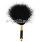 Перышко для ласк Senuelo Frisky Feather Tickler, черно-золотое - Фото №1