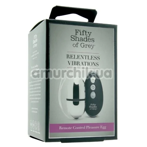Віброяйце Fifty Shades of Grey Relentless Vibrations Remote Pleasure Egg