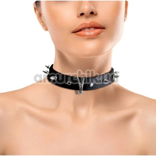 Ошейник Art of Sex Collar Spikes, черный - Фото №1