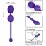 Вагинальные шарики с вибрацией Rechargeable Dual Kegel, фиолетовые - Фото №8