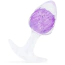 Анальная пробка Liebe Seele Crystal Icecream-Shaped Anal Plug Small, фиолетовая - Фото №1