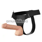 Страпон з вібрацією Ultra Passionate Harness 022083, тілесний - Фото №1