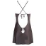 Комбинация Cottelli Lingerie Satin Chemise, черная - Фото №5