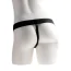 Порожній страпон з вібрацією Fetish Fantasy Series 6 Hollow Rechargeable Strap-on with Balls, тілесний - Фото №4