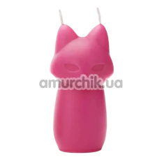 Свеча Roomfun Fox Sex Candle - белый чай, розовая - Фото №1