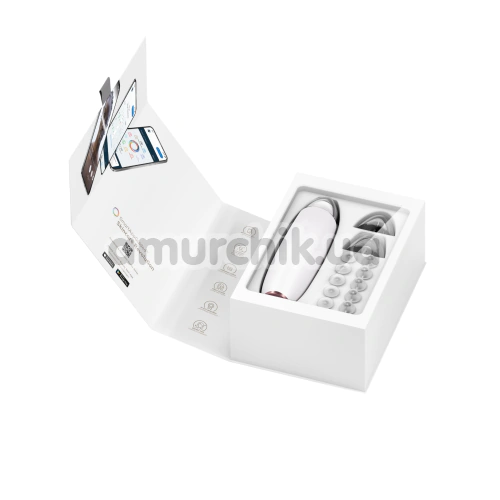 Микродермабразионное устройство для удаления черных точек Geske MicroDermabrasion Blackhead Remover 7 in 1, кремовое