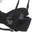 Комплект Star Night Ring & Strap Set, черный: бюстгальтер + трусики-стринги + пояс для чулок - Фото №13