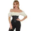 Корсет Star Night Steel Bones Grid Corsets, чорний - Фото №3