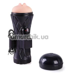 Мастурбатор з вібрацією Men Powerup Passion Cup Pocket Pussy Mouth, тілесний - Фото №1