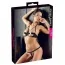 Комплект Cottelli Collection Lingerie Bra Set черный: бюстгальтер + трусики-стринги - Фото №5