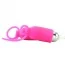 Зажимы для сосков с вибрацией Nipple Play Silicone Vibrating Nipple Pleasurizer, розовые - Фото №4
