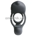 Виброкольцо VeDO Roco Rechargeable Dual C-Ring, черный - Фото №1