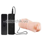 Искусственная вагина с вибрацией XXX To-Go Powerful Vibrating Masturbator, телесная - Фото №1