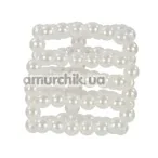 Насадка на пеніс Basic Essentials Pearl Stroker Beads Small - Фото №1