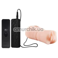 Искусственная вагина с вибрацией XXX To-Go Powerful Vibrating Masturbator, телесная - Фото №1