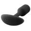Анальна пробка зі зміщеним центром ваги B-Vibe Snug Plug 1, чорна - Фото №2