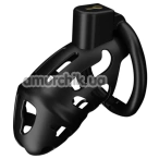 Пояс верности Lockink Sevanda Naja-Cobra Chastity Cage Satin, черный - Фото №1