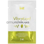 Збуджуючий гель з ефектом вібрації Intt Vibration Caipirinha Tingling Effect Gel - кайпірінья, 2 мл - Фото №1
