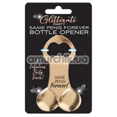 Відкривачка Glitterati Party Same Penis Forever Bottle Opener - Фото №1