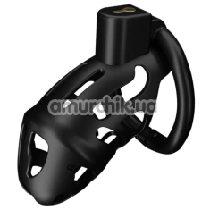 Пояс вірності Lockink Sevanda Naja-Cobra Chastity Cage Satin, чорний - Фото №1