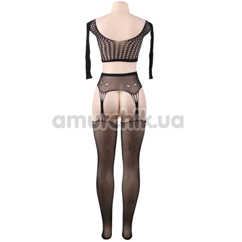 Комплект Star Night Net Top And Stockings Set, чорний: топ + колготки