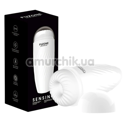 Мастурбатор Fuzone Sensing Love Skin Cup, белый