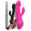 Вібратор Boss Series Rabbit Vibrator Rubberco, рожевий - Фото №13