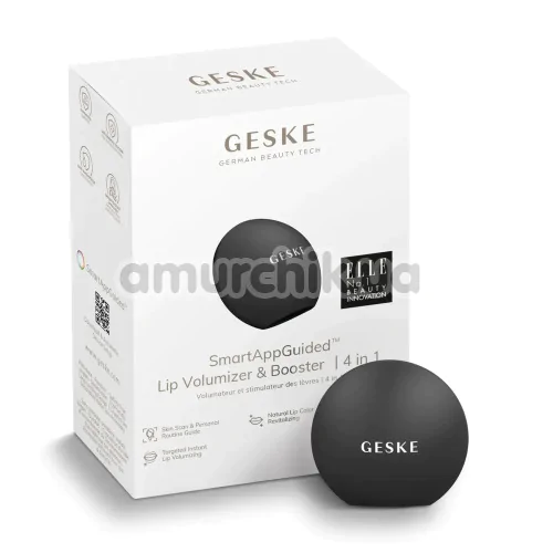 Устройство для увеличения объема губ Geske Lip Volumizer & Booster Small 4 in 1, темно-серое